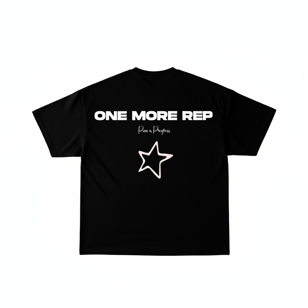 CAMISETA OVERSIZE ONE MORE REP