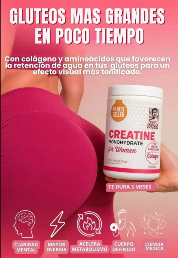 CREATINA PARA MUJERES 3 EN 1